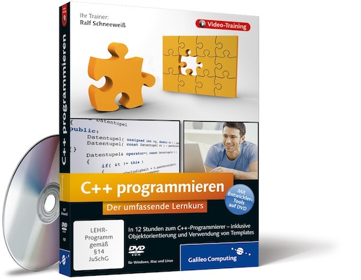 Videotraining C++ programmieren von Ralf Schneeweiß